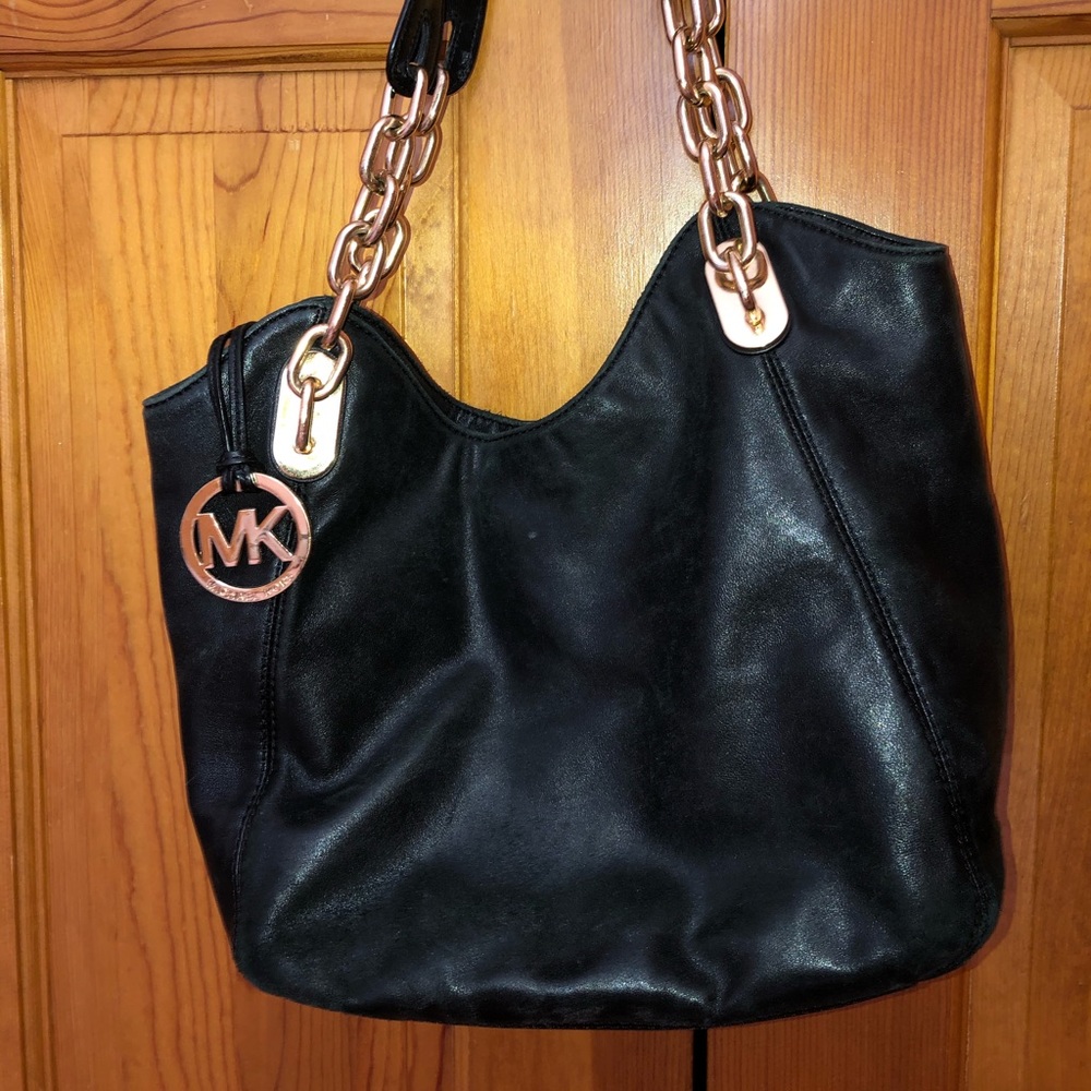 Michael Kors Bag | Black and Gold Chain Purse